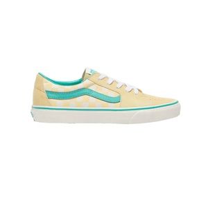 Vans SK-8 Low Top Suede Unisex Checkerboard Yellow Sneakers Sz W 7.5 M 6 NEW
